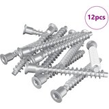  Potvrđivački vijci 12 pcs Srebrno Ø7 x 58 mm Metal | Eponuda.com