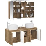  Set ormarića za kupaonicu 4 kom. Hrast artisan | shoptok.hr