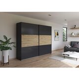 Rauch Möbel OMARA Z DRSNIMI VRATI, siva, hrast artisan | Shoptok.si