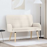 SOFA za dvije osobe Krem 115 x 61 x 87 cm Bouclé | shoptok.hr