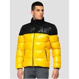 Replay Black-yellow Men's Quilted Winter Jacket - Men | Eponuda.com