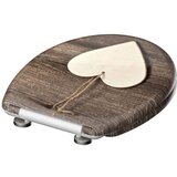 SCHÜTTE toaletna daska od duroplasta WOOD HEART s mekim zatvaranjem | shoptok.hr