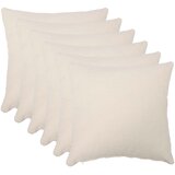  Presvlaka za jastuk 6 pcs HEERLEN Krem 30 x 30 cm Bouclé | shoptok.hr