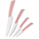 INF Keramični nož za sadje - 15 cm roza kuhinjski nož z ovitkom XL, (21838187) | Shoptok.si