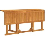  Sklopivi vrtni stol s leptir-nogama 150x90x75 cm od tikovine | shoptok.hr