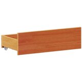 vidaXL Krevet s regalom za knjige bez madraca 140x200 cm od borovine | shoptok.hr
