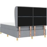 Krevet s opruga kutije Svijetlo siva 200 x 140 cm tkanina | shoptok.hr