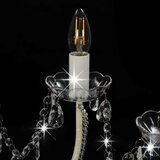 x Lestenec s kroglicami bel 12 x E14 žarnice | Shoptok.si