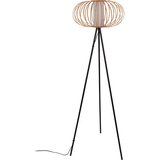 Lesnina XXXL Briloner 1759011 - Podna lampa 1xE27/10W/230V bambus/crna Cene