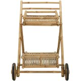  Kolač s čajem na kotačima Prirodna 79 x 67.5 x 84 cm Bambus | shoptok.hr
