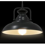 VISILICA E27 crna Ø 31 cm željezo | shoptok.hr