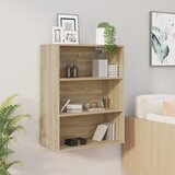 The Living Store Viseča stenska omarica sonoma hrast 69,5x32,5x90 cm - Viseča Stenska Omarica, (21435295) Cene