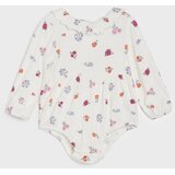 Sinsay Body s ukrasnim ovratnikom i cvjetnim motivom s pamukom | shoptok.hr