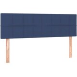 Krevet s oprugama i madracem plavi 140x200 cm od tkanine | shoptok.hr