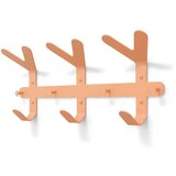 Spinder Design Rožnato-oranžen jeklen stenski obešalnik 66 cm Frondo – Cene