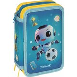 Pelikan pernica Emoji 3 zip s priborom - dezen 4 (robot nogometaš) | shoptok.hr
