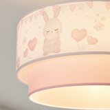  Brilagi-LED dečiji plafonski luster BOBO 1xE27/10W/230V, Ø 40 cm, krem/ružičasta/kraljevsko plava | Eponuda.com