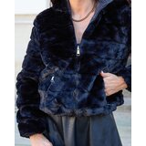 Resti Double-sided women's jacket with fur in black | Shoptok.si