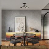 Nice Lamps Črna stropna svetilka 18x57 cm Opulent – | Shoptok.si