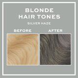 Revolution Haircare Tones For Blondes balzam za toniranje za plavu kosu nijansa Silver Haze 150 ml | shoptok.hr