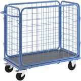 eurokraft pro Voziček za pakete, VxŠxG 1200 x 1330 x 650 mm, nosilnost 350 kg Cene