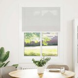 vidaXL Plisirana žaluzija svetlo siva 100x100 cm Širina tkanine 99,4cm | Shoptok.si