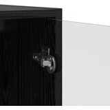  Highboard 2 pcs Crni hrast 68 x 37 x 142 cm Konstruirano drvo | shoptok.hr