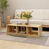 vidaXL stolić za kavu 110 x 50 x 34 cm od masivne borovine Cijene