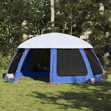  Šator za bazen s uklonjivim letvicama i mrežastim stjenkama Plava 612 x 612 cm | shoptok.hr