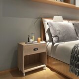 Furnova Nočna Omarica 2 kosa Rjave Barve Masiven Les, (21926560) | Shoptok.si