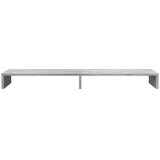  Stalak za monitor boja betona 100x27x10 cm konstruirano drvo | shoptok.hr