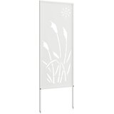  Privatnost u vrtu Bijelo 50 x 140 cm Hladno valjana čelična | Eponuda.com
