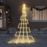  LED Božićno drvce s zemljanim klinovima Topla bijela 511 cm | shoptok.hr