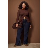 Trendyol Ženska bluza Tbbaw26Af00123, Braon | Eponuda.com