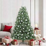  Umjetno božićno drvce s nogom Zelena 180 cm PVC i metal | shoptok.hr