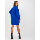 Fashion Hunters Cobalt knitted oversize dress RUE PARIS Cene