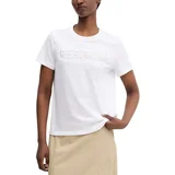 Desigual Majice s kratkimi rokavi TS_BRANDY 25SWTK17 Bela