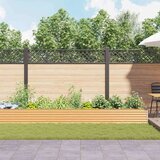  Vrtna visoka greda 485 x 100 x 36 cm Cinkana jeklena, (5000287713) | Shoptok.si