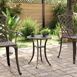  Vrtni stol brončani Ø48x53 cm od lijevanog aluminija | shoptok.hr