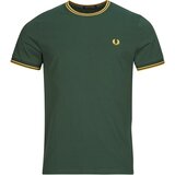 Fred Perry TWIN TIPPED T-SHIRT Zelena | shoptok.hr