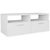 Maison Chic TV omarica - TV stojalo - Televizijska omarica inženirski les 95x35x36 cm bela, (21702288) | Shoptok.si
