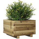  Vrtno cvetlično korito 40x40x26,5 cm impregnirana borovina | Shoptok.si