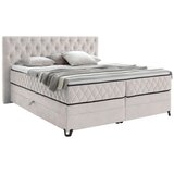 Modern Living Postelja Boxspring Carmen, Barva Šampanjca, 180x200 | Shoptok.si