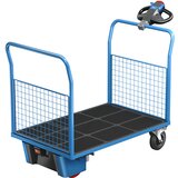 eurokraft pro ploski voziček z električnim pogonom, 2 mrežasti čelni steni, dxšxv 1620 x 800 x 1300 mm | Shoptok.si