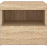  Noćni ormarić s LED svjetlima boja hrasta sonome 50x40x45 cm | Eponuda.ba