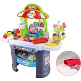  Supermarket na postolju za igru sa raznim dodacima - zeleno/siva | Shoptok.si