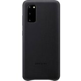 Samsung original usnjen ovitek ef-vg980lbe za galaxy s20 g980 - zaščita zadnjega dela - črna Cene