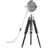  Trinožna stoječa svetilka črna trden mangov les 69 cm, (20618390) | Shoptok.si