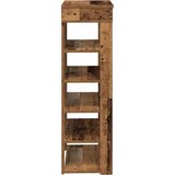  Stalak za cipele boja staro drvo 60x30x98 cm konstruirano drvo | shoptok.hr