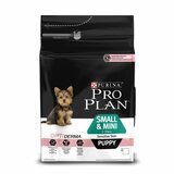 Purina pro plan hrana za pse puppy small&mini sensitive skin - losos 3kg Cene